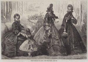 Paris Fashions for April by Frederic Theodore Lix